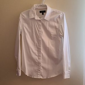 Banana Republic white tailored shirt